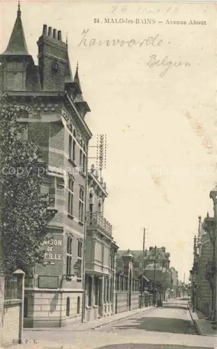 AK / Ansichtskarte Malo-les-Bains Dunkerque 59 Nord Avenue About
