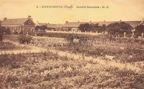 AK / Ansichtskarte Zuydcoote Dunkerque 59 Nord Jardin fleuriste
