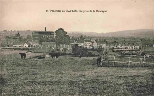AK / Ansichtskarte Watten  Dunkerque 59 Nord Panorama vue prise de la Montagne