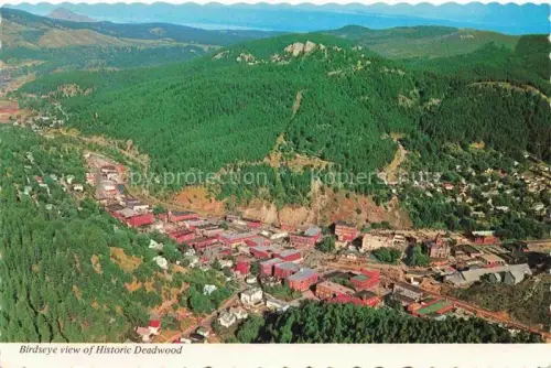 AK / Ansichtskarte Deadwood South Dakota USA Fliegeraufnahme