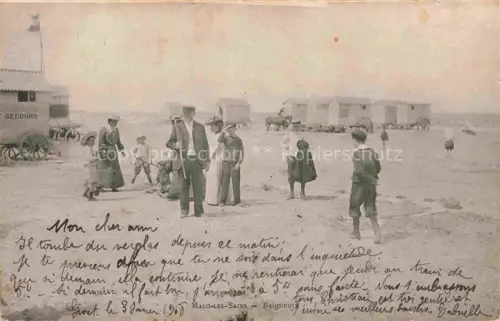 AK / Ansichtskarte Malo-les-Bains Dunkerque 59 Nord A la plage Baigneurs