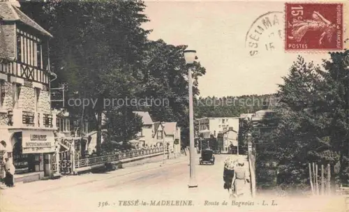 AK / Ansichtskarte Tesse-la-Madeleine ALENCON 61 Orne Route de Bagnoles