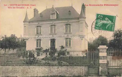 AK / Ansichtskarte Sainte-Gauburge-Sainte-Colombe 61 Orne Villa des Tourelles