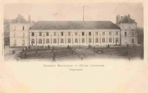 AK / Ansichtskarte Chapelle-Montligeon La Mortagne-au-Perche 61 Orne Oeuvre Expiatoire Imprimerie