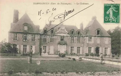 AK / Ansichtskarte Rabodanges Argentan 61 Orne Château