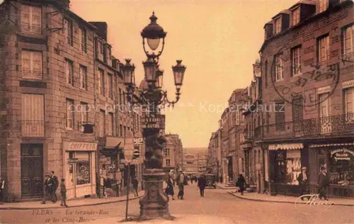 AK / Ansichtskarte Flers-de-l-Orne Argentan 61 Orne La Grande Rue et les Cinq-Becs