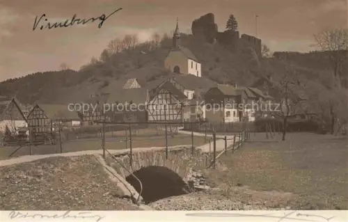 AK / Ansichtskarte Virneburg Mayen-Koblenz Rheinland-Pfalz Teilansicht mit Kirche