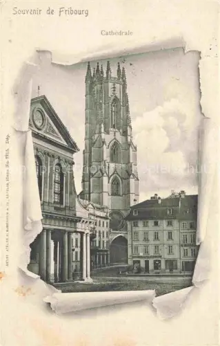 AK / Ansichtskarte FRIBOURG  FR La Cathédrale