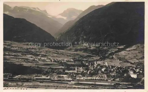 AK / Ansichtskarte BRIGUE Brig VS Vue générale et les Alpes