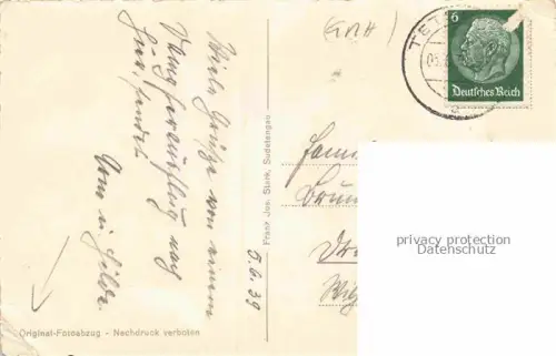 AK / Ansichtskarte Tetschen-Bodenbach Boehmen DECIN CZ Panorama Elbebruecke