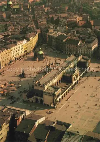 AK / Ansichtskarte KRAKOW Krakau PL Sukiennice na Rynku Starego Miasta