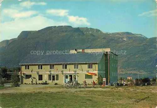 AK / Ansichtskarte Valdres Fylke Oppland Norge Mjosvang Pensjon und Motel