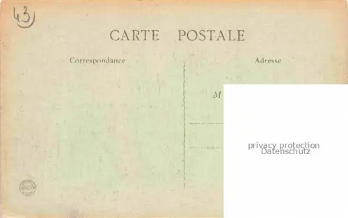 AK / Ansichtskarte LE PUY  en-Velay 43 Haute-Loire Vue generale et facade de la Cathedrale vue cote Ouest