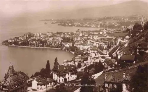 AK / Ansichtskarte Territet Montreux VD Panorama