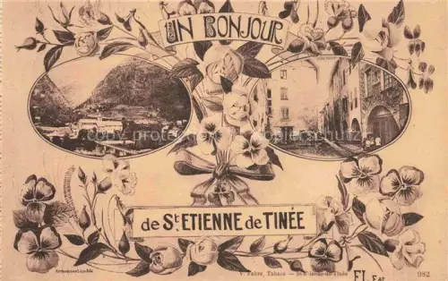 AK / Ansichtskarte St-Etienne-de-Tinee NICE 06 Alpes-Maritimes Vue partielle
