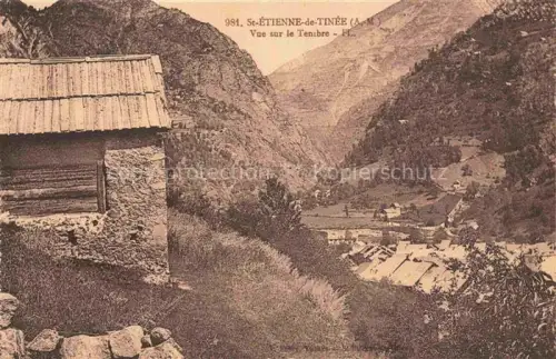 AK / Ansichtskarte St-Etienne-de-Tinee NICE 06 Alpes-Maritimes Vue sur le Tenibre