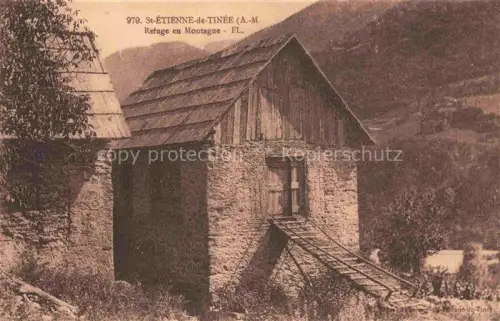 AK / Ansichtskarte St-Etienne-de-Tinee NICE 06 Alpes-Maritimes Refuge en Montagne