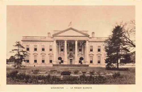 AK / Ansichtskarte WASHINGTON  DC USA La Maison Blanche