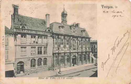 AK / Ansichtskarte TROYES 10 Aube Hotel de Ville