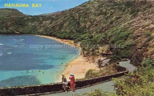 AK / Ansichtskarte Oahu Hanauma Bay
