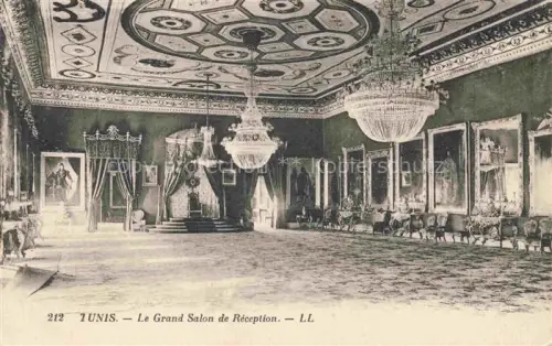 AK / Ansichtskarte TUNIS Tunesie Le Grand Salon de Reception