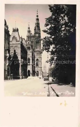 AK / Ansichtskarte WIEN AT Platz Stadtzentrum Kirche