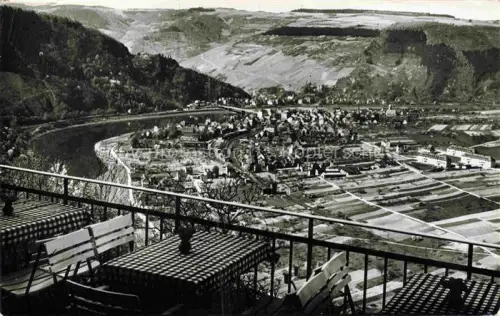 AK / Ansichtskarte Starkenburg Mosel Rheinland-Pfalz Restaurant Zur schoenen Aussicht Talblick Fernsicht