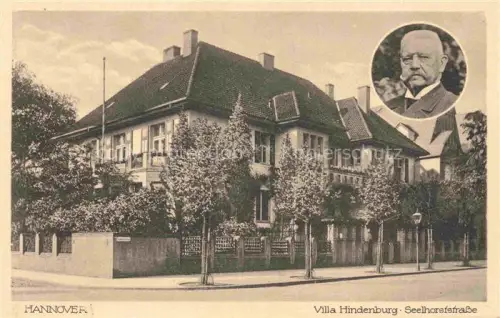 AK / Ansichtskarte HANNOVER Villa Hindenburg Portrait