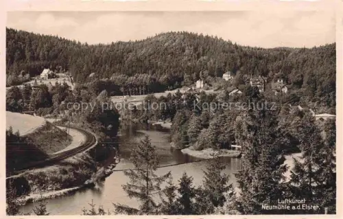 AK / Ansichtskarte Neumuehle Elster Greiz Thueringen Panorama