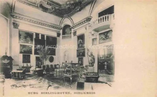 AK / Ansichtskarte Birlinghoven Sankt Augustin Rhein-Sieg-Kreis NRW Burg Innenansicht