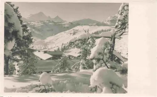 AK / Ansichtskarte Luttensee 1010m MITTENWALD Bayern Winterpanorama Alpen