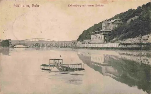 AK / Ansichtskarte MueLHEIM  RUHR Kahlenberg mit neuer Bruecke