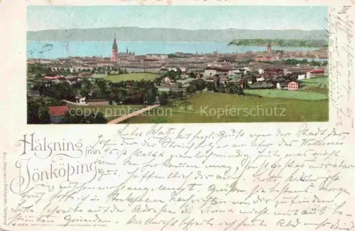 AK / Ansichtskarte Joenkoeping Sweden Panorama
