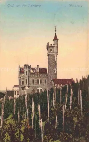 AK / Ansichtskarte WueRZBURG Bayern Steinburg
