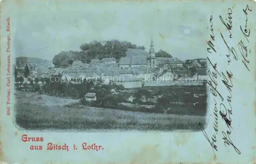 AK / Ansichtskarte Bitsch Bitche 57 Moselle Lothringen Ansicht mit Kirche