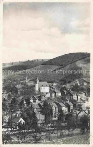 AK / Ansichtskarte Freudenberg Westfalen Panorama Blick vom Trulich
