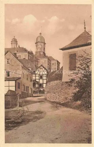 AK / Ansichtskarte Bensberg Bergisch-Gladbach NRW Blick zum Schloss