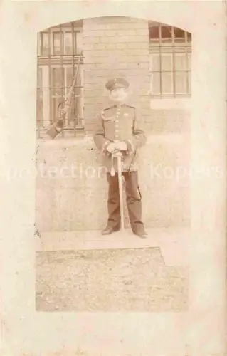 AK / Ansichtskarte ULM  Donau Foto Offizier Kaserne Portrait