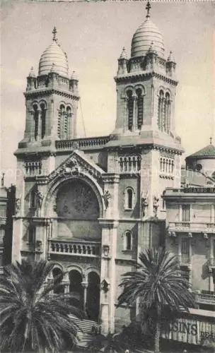 AK / Ansichtskarte TUNIS Tunesie La Cathedrale