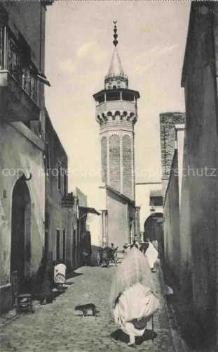AK / Ansichtskarte TUNIS Tunesie Mosquee de la rue des Teinturiers