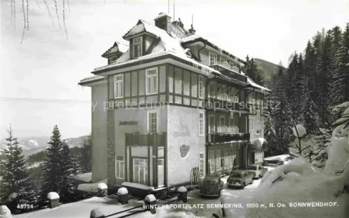AK / Ansichtskarte Semmering Niederoesterreich AT Sonnwendhof