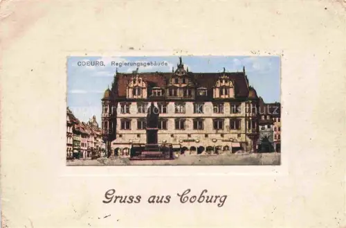 AK / Ansichtskarte Coburg Bayern Regierungsgebaeude