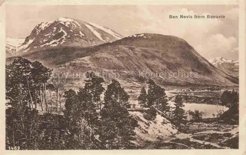 AK / Ansichtskarte Ben Nevis Banavie Lochaber Scotland UK Panorama