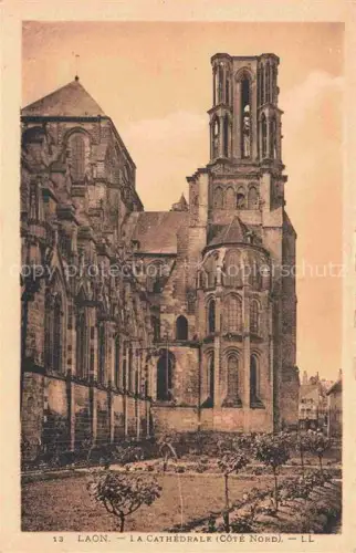AK / Ansichtskarte LAON 02 Aisne La Cathedrale