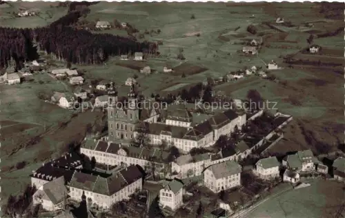 AK / Ansichtskarte St Peter Schwarzwald Klosterkirche Fliegeraufnahme