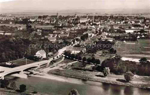 AK / Ansichtskarte Dillingen Donau Fliegeraufnahme