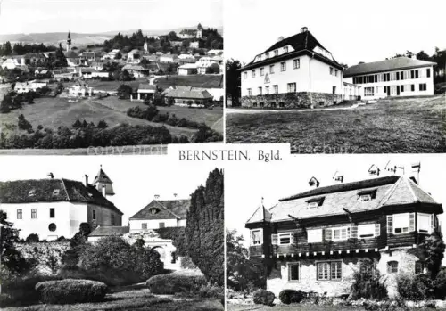 AK / Ansichtskarte Bernstein Burgenland AT Teilansichten Panorama