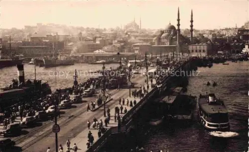 AK / Ansichtskarte ISTANBUL Constantinopel TK Le pont de Galata