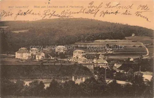 AK / Ansichtskarte Bad Salzschlirf Fulda Hessen Panorama Blick von Lenchen nach der Marienlust