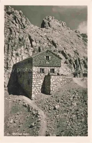 AK / Ansichtskarte Meilerhuette 2377m Garmisch-Partenkirchen Bayern Berghuette Alpen